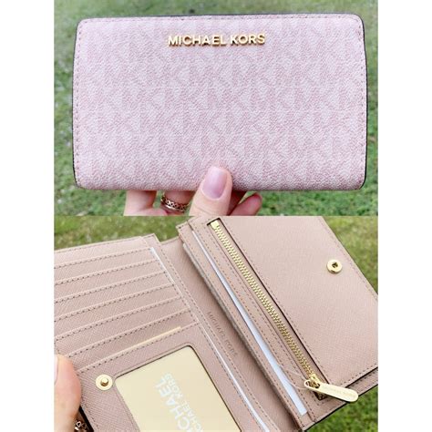 michael kors fawn color|michael kors jet set wallet.